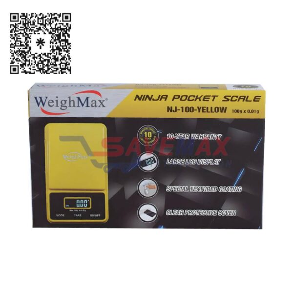 WEIGHMAX SCALE NJ-100-YELLOW