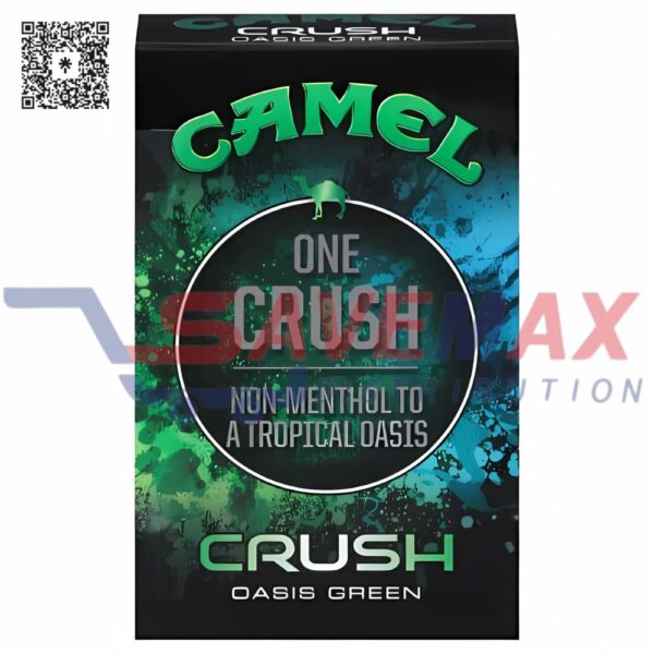 CAMEL CRUSH OASIS GREEN KG BX FSC 10 PK