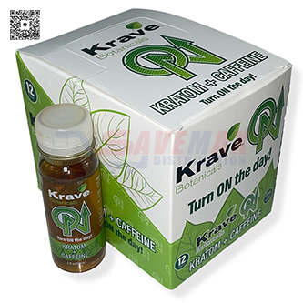 KRAVE KRATOM+CAFFEINE 12/2OZ