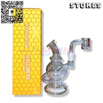 STOKES TYPHOON GLASS DAB RIG 10MM