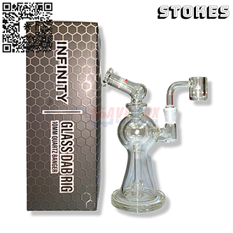 STOKES INFINITY GLASS DAB RIG 10MM