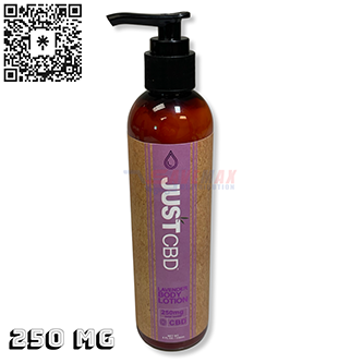JUST CBD BODY LOTION LAVENDOR 250MG