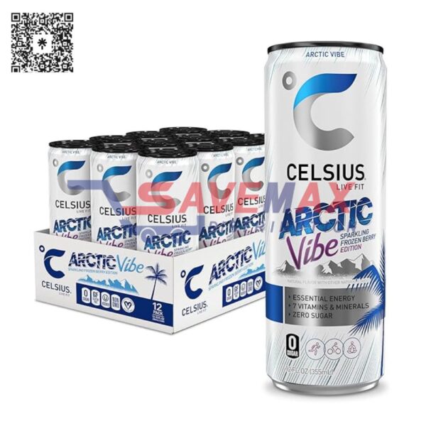 CELSIUS ARTIC VIBE 12/12OZ