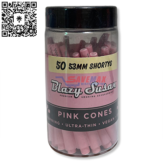 JUICY LUCY PINK CONES 53MM 50CT