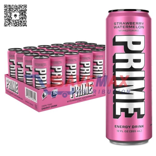 PRIME ENERGY STRAWBERRY WATERMELON 24/12OZ