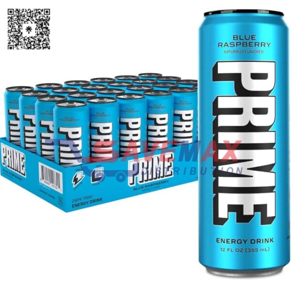 PRIME ENERGY BLUE RASPBERRY 24/12OZ