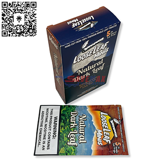LOOSE LEAF MINIS NATURAL 8PK