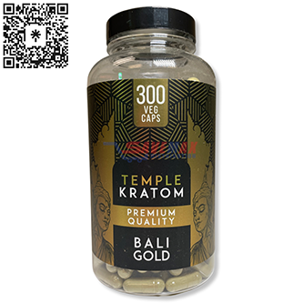 TEMPLE KRATOM BALI GOLD 300 CAPS
