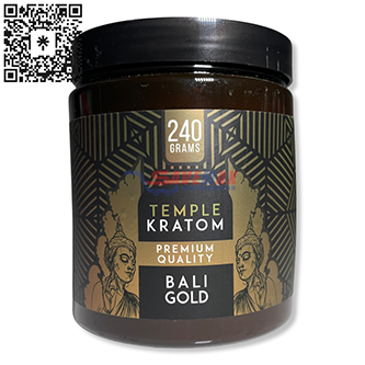 TEMPLE KRATOM BALI GOLD 240 GRAMS