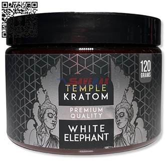 TEMPLE KRATOM WHITE ELEPHANT 120 GRAMS