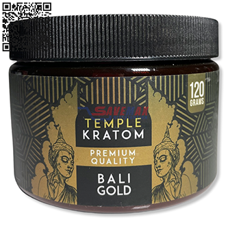TEMPLE KRATOM BALI GOLD 120 GRAMS