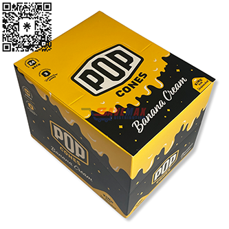 POP CONES BANANA DREAM KG 24/3CT