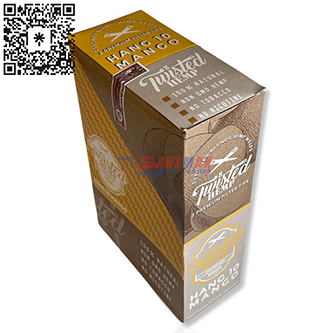 TWISTED HEMP WRAPS HANG 10 MANGO 15/2PK