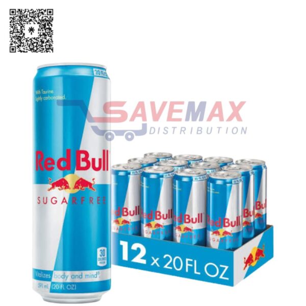 RED BULL SUGAR FREE 12/20OZ