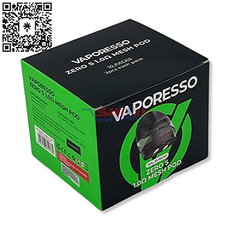 VAPORESSO ZERO S 1.0 MESH POD 2/2CT