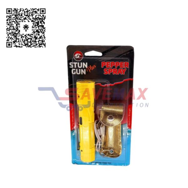 FLASH LIGHT STUNGUN & PEPPER SPRAY 2CT