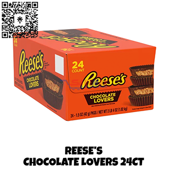 REESE'S CHOCOLATE LOVERS 24CT