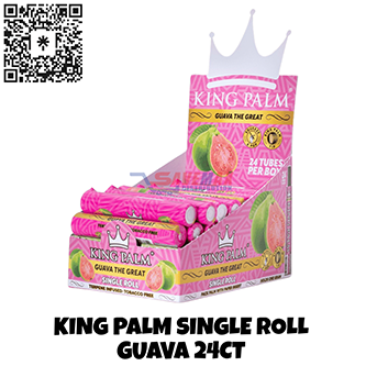 KING PALM SINGLE ROLL GUAVA 24CT