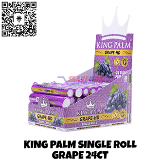 KING PALM SINGLE ROLL GRAPE 24CT