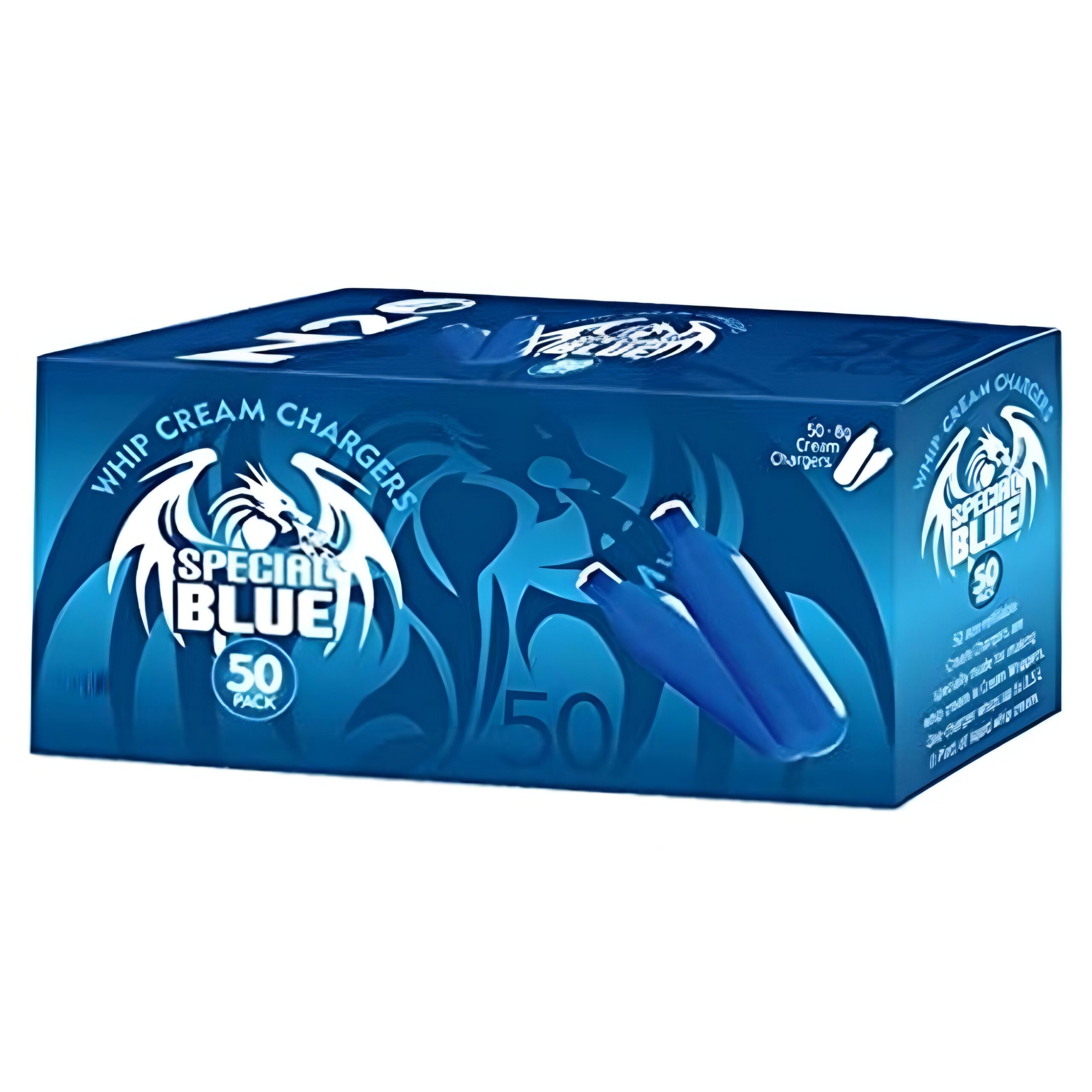 SPECIAL BLUE CREAM CHARGERS 8G 12/50CT