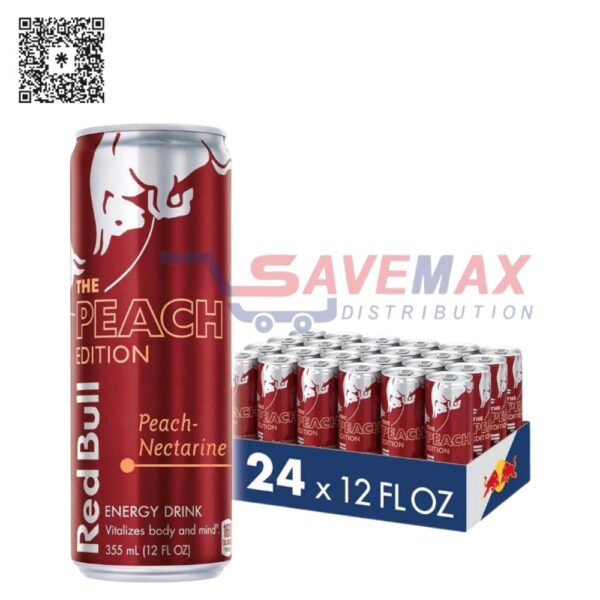 RED BULL PEACH 24/12OZ