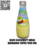 KUII COCONUT MILK BANANA 12PK/485 ML