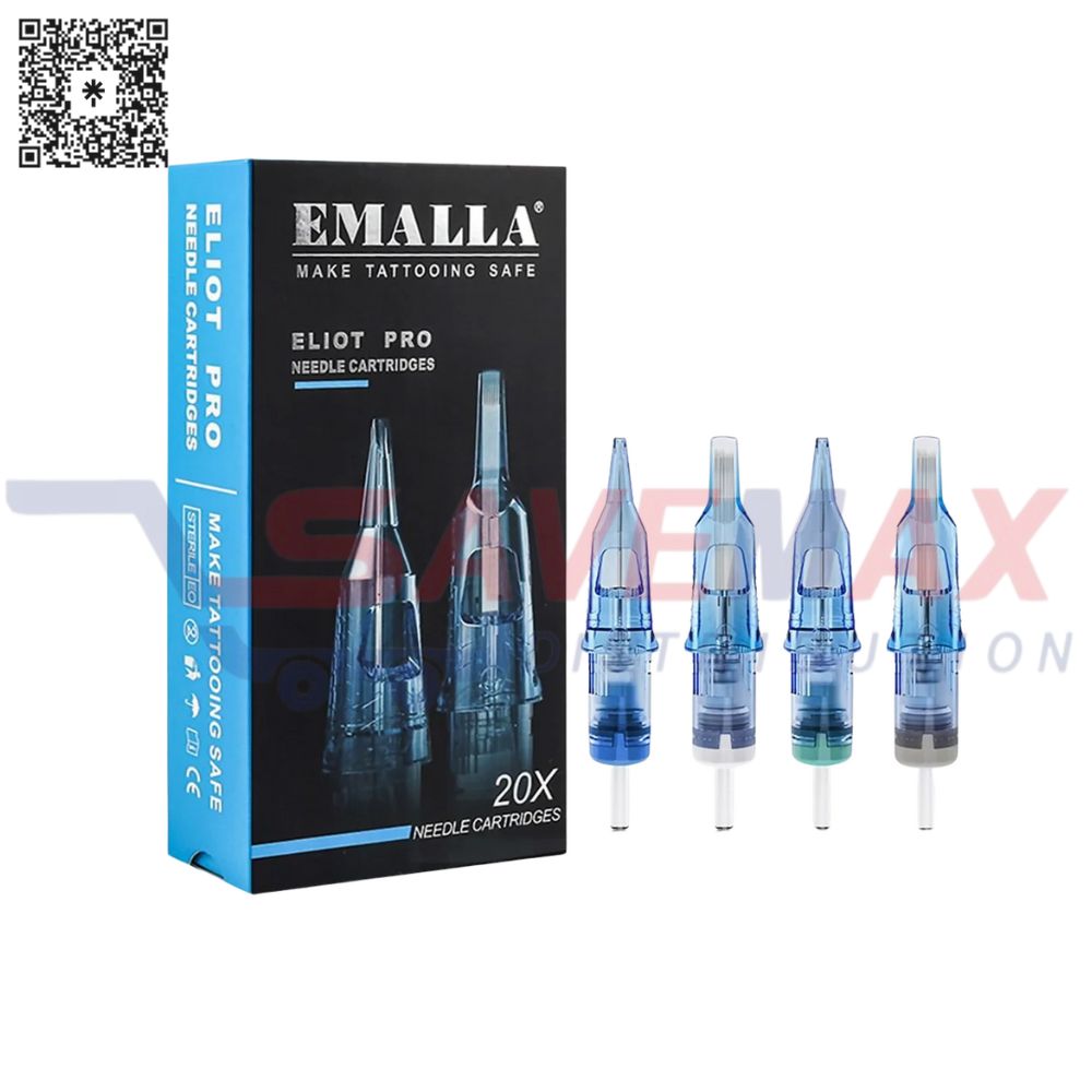 S09644 EMALLA 20X NEEDLE CARTRIDGES 11RL - Image 1