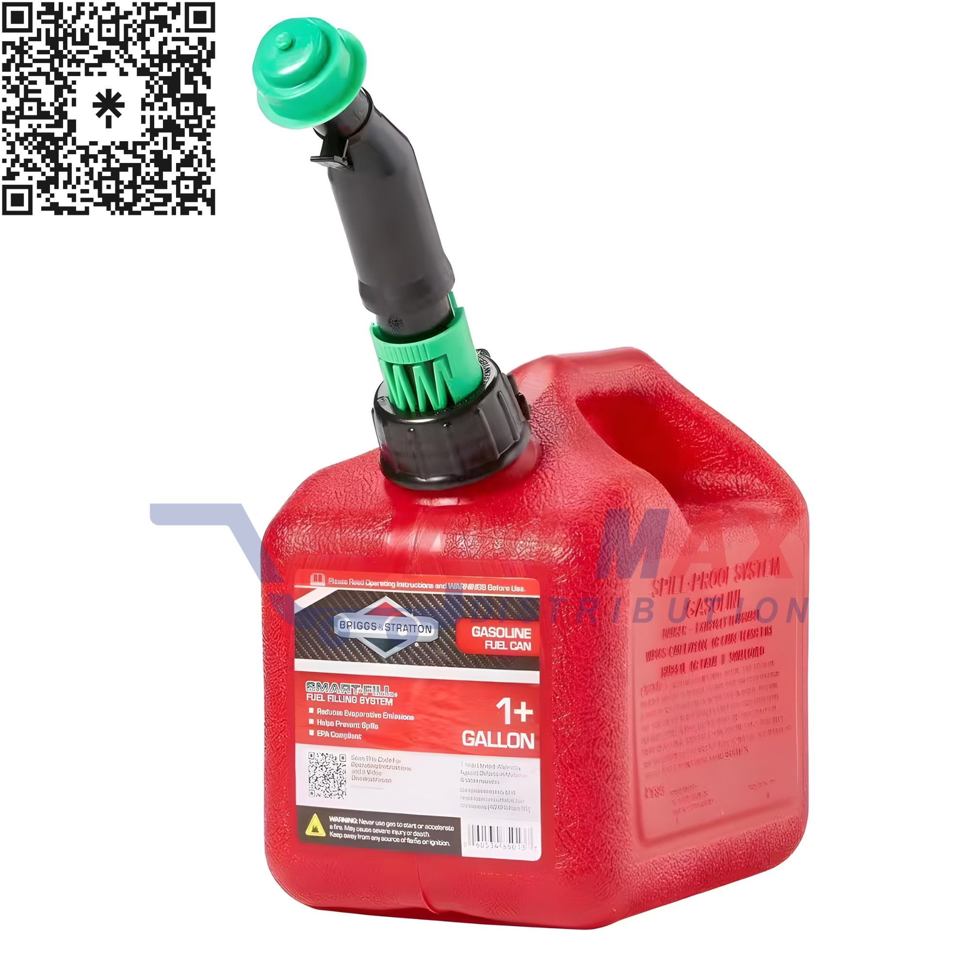 S09662 BRIGGS & STRATTOM GASOLINE CAN 1 GAL. - Image 1
