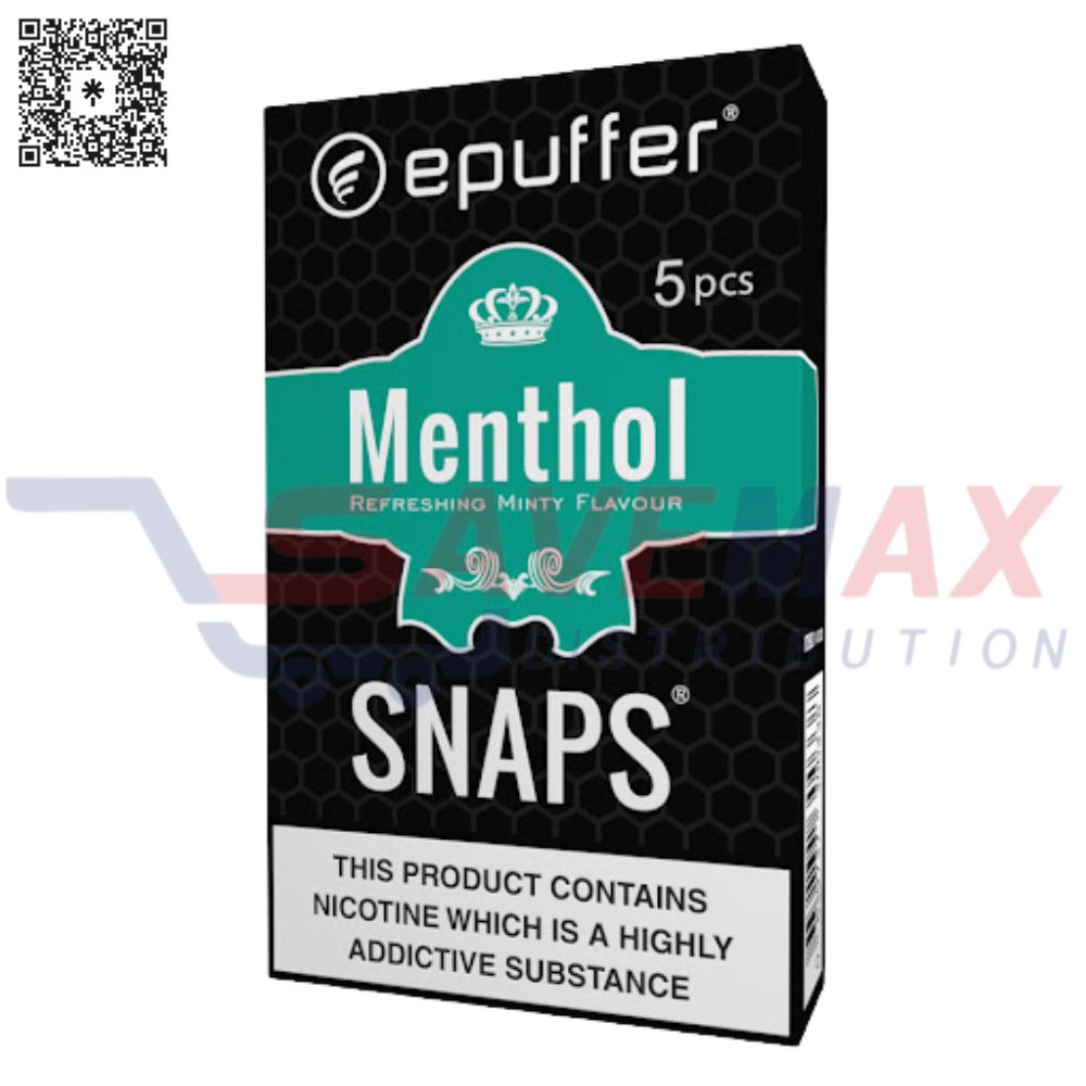 S09868 SNAPS CIGARETTE KIT MENTHOL BLUE - Image 1