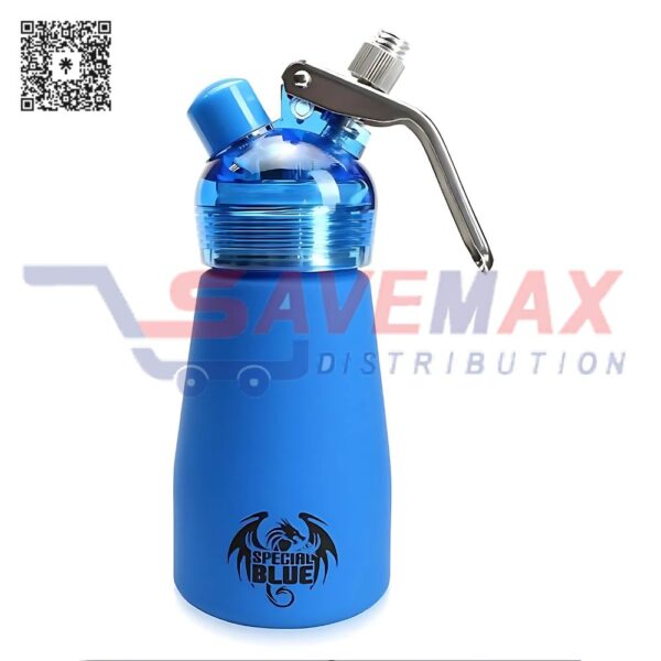 SPECIAL BLUE ALUMINUM DISPENSER SILVER .25 LTR
