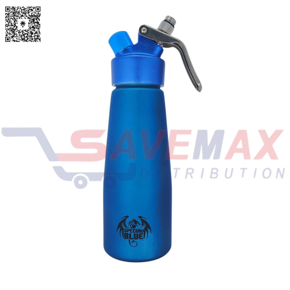 S00184 SPECIAL BLUE DISPENSER SKULL & SNAKE .5 LTR - Image 1
