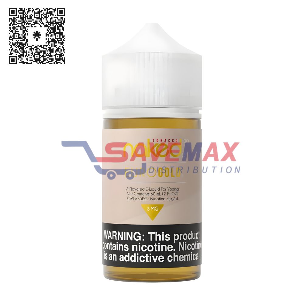 S00383 NAKED EURO GOLD 60ML 3MG - Image 1