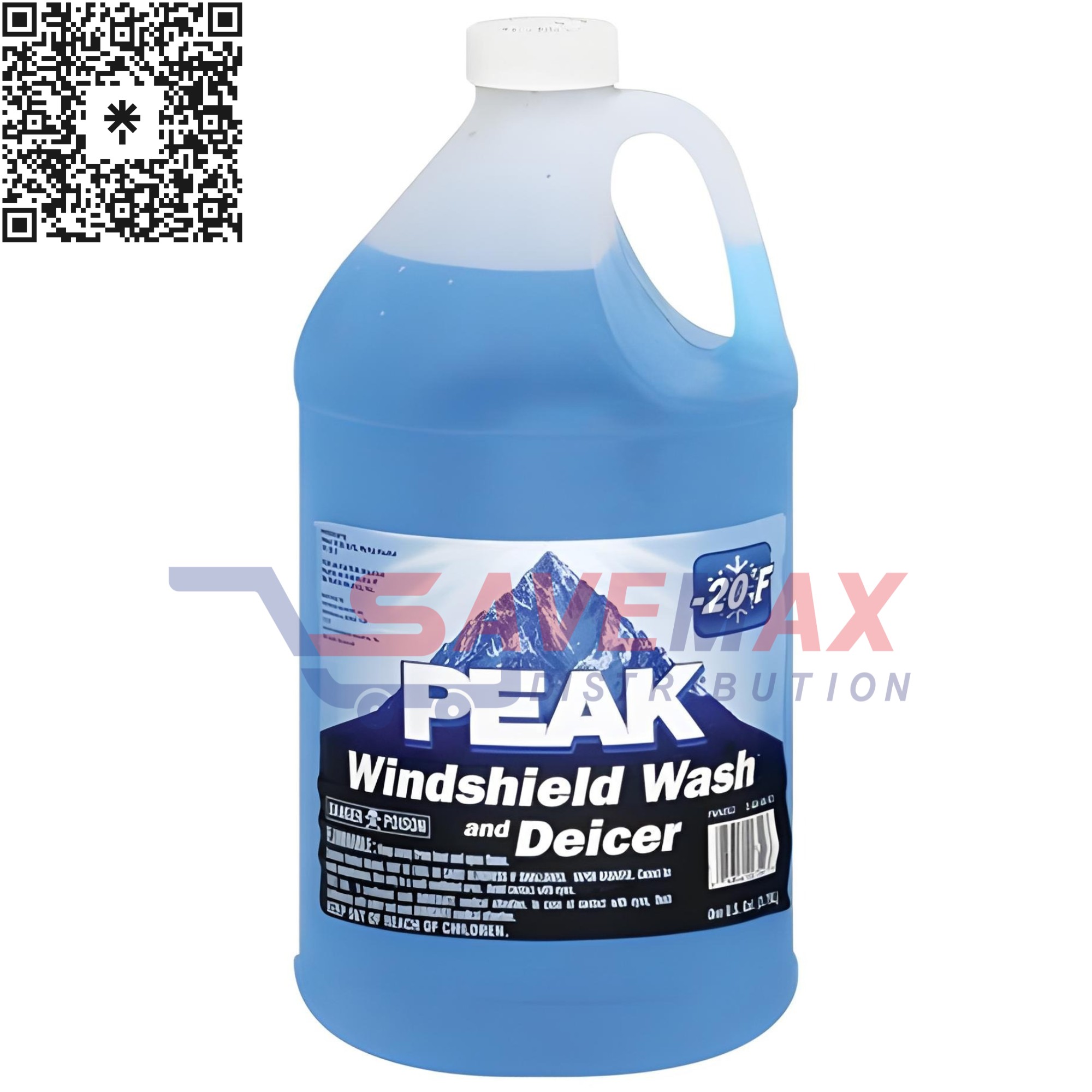 S00409 PEAK WINDSHIELD WASH 6/1 GAL. - Image 1