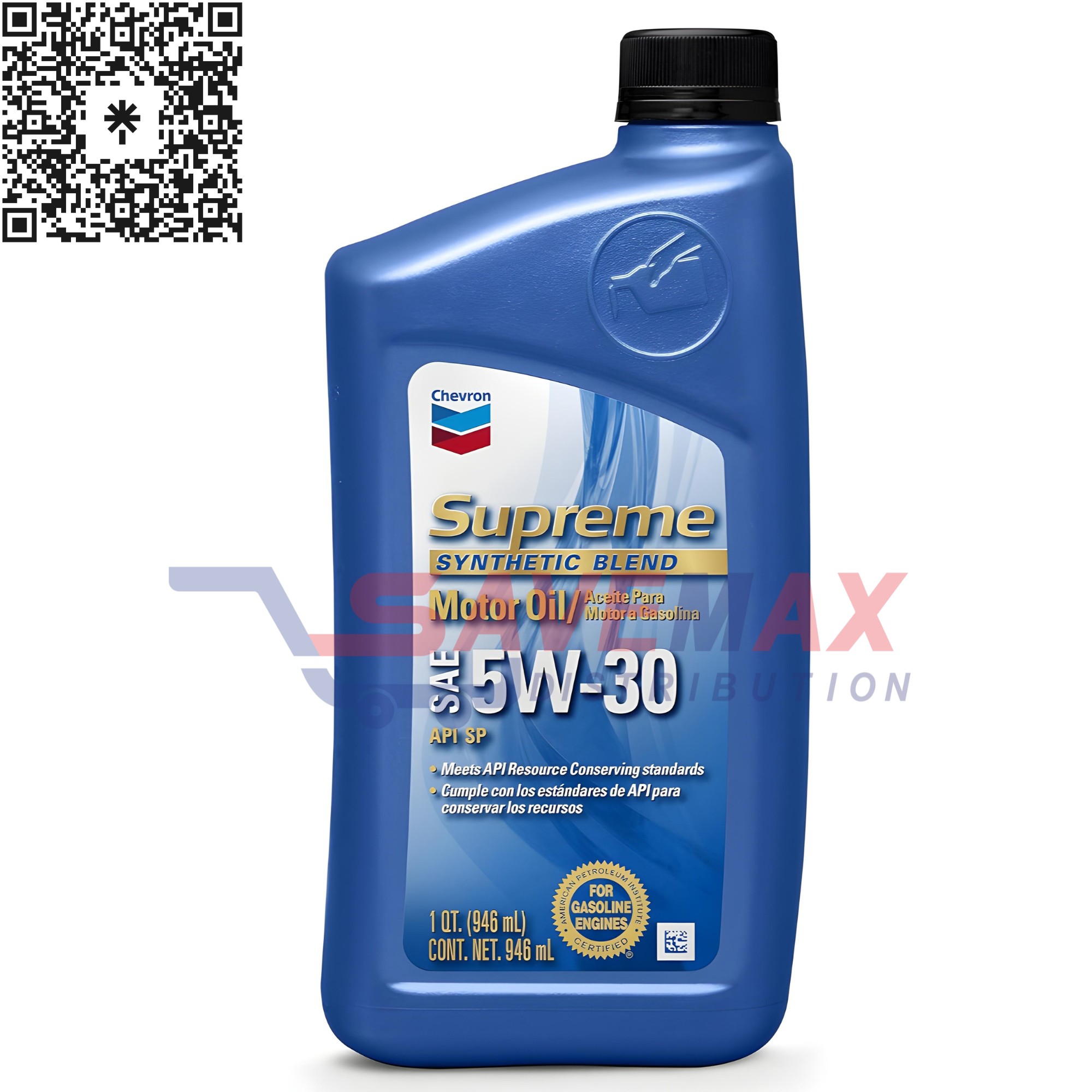 S00413 CHEVRON 5W-30 12/1QT - Image 1