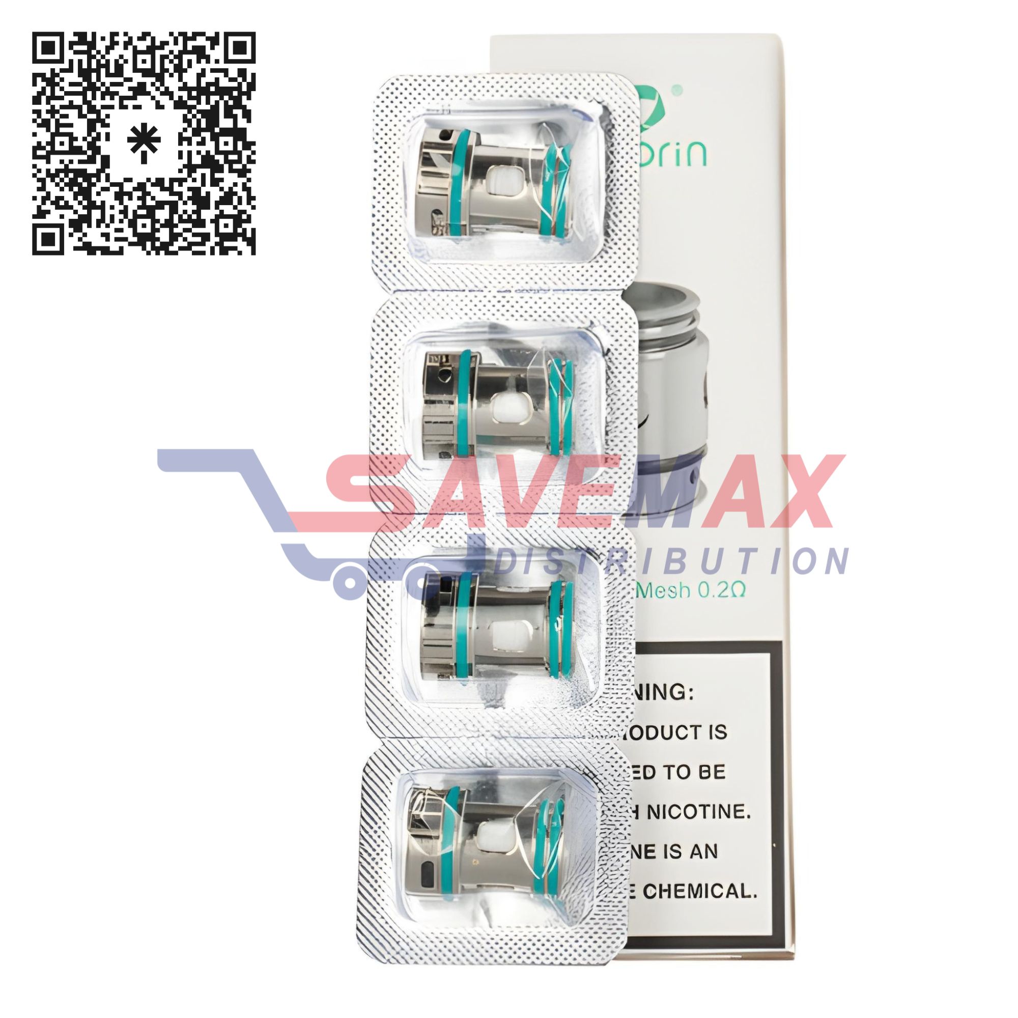 S00595 SUORIN TRI SINGLE MESH 0.2 COILS 4CT - Image 1