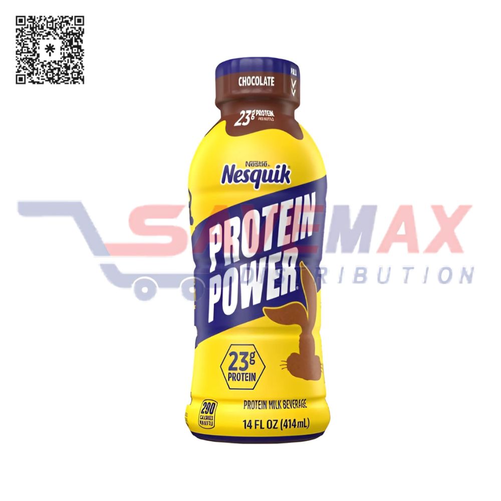S00610 NESQUIK PROTEIN POWER CHOCOLATE 12/14OZ - Image 1