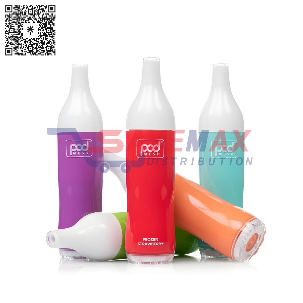 S00838 POD FLO FROZEN GUAVA BERRY 5.5% MG/ML 3500 PUFFS 10CT - Image 1