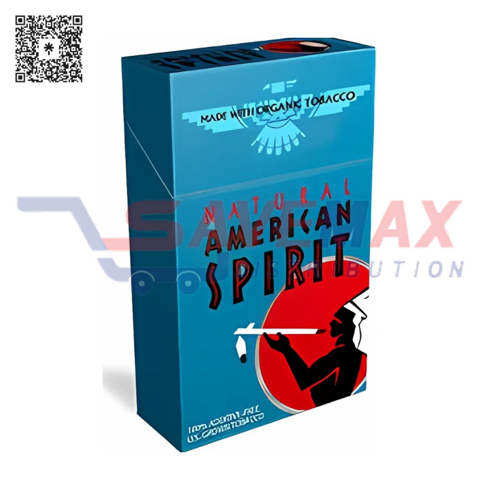 S00856 AMERICAN SPIRIT TURQUISE BX FSC 10PK - Image 1