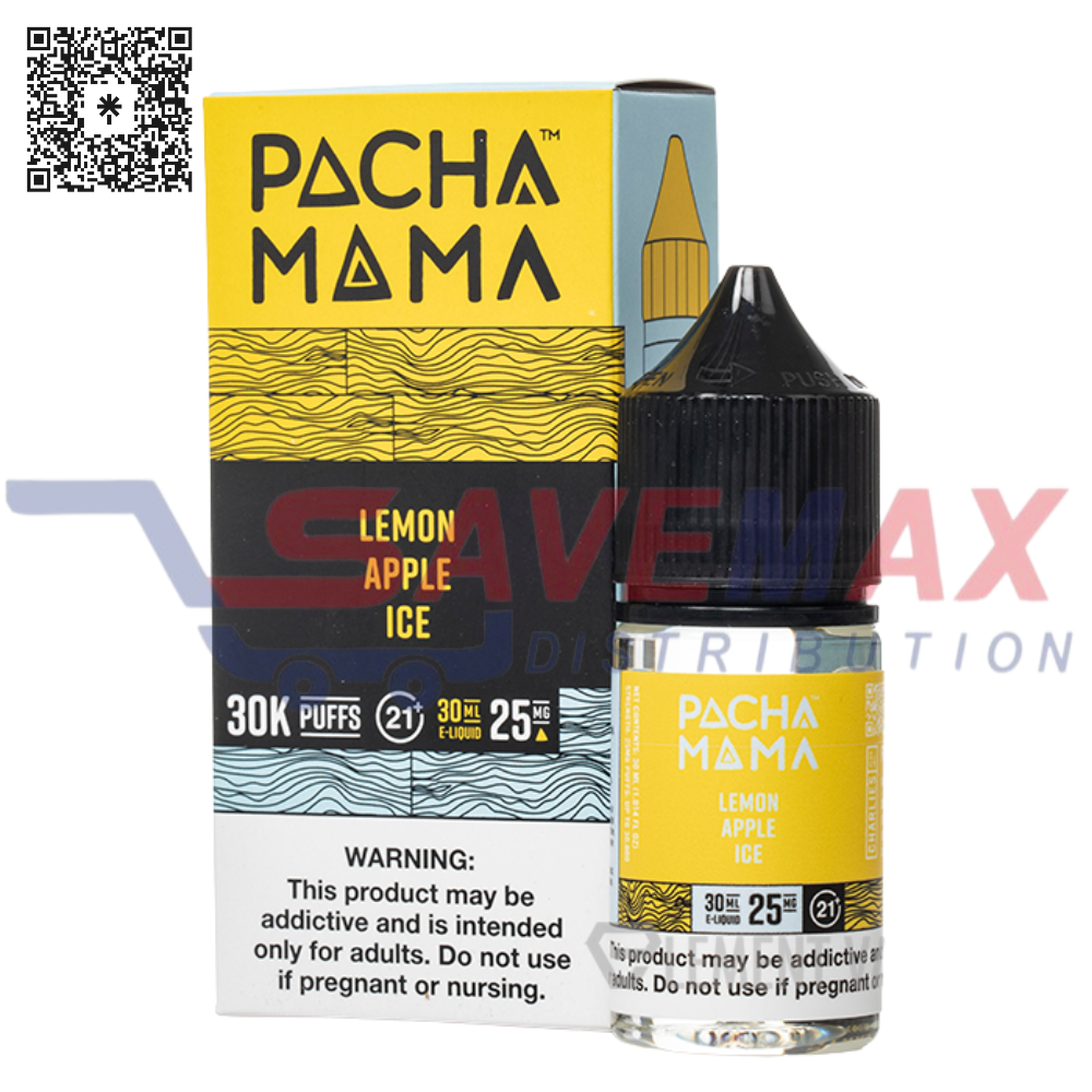 S00967 PACHA MAMA LEMON APPLE ICE 30ML 50MG - Image 1