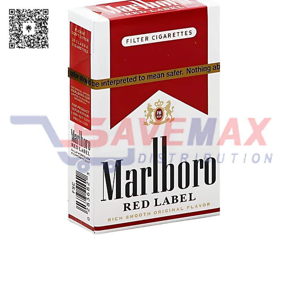 S01121 MARLBORO RED LABEL KG BX FSC 10PK - Image 1