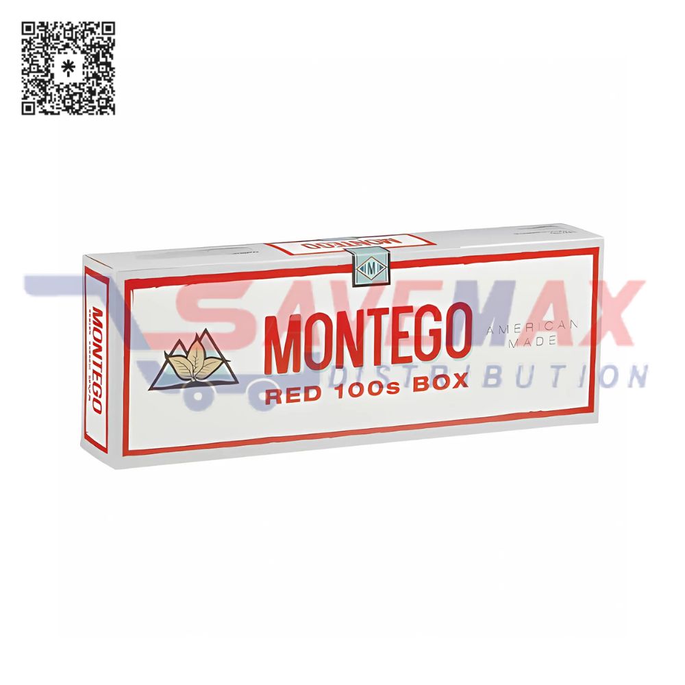 S01194 MONTEGO RED 100S BX FSC 10 PK - Image 1