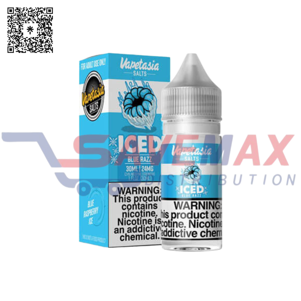 S01325 VAPETASIA SALTS KILLER FRUITS BLUE RAZZ 30ML 48MG - Image 1