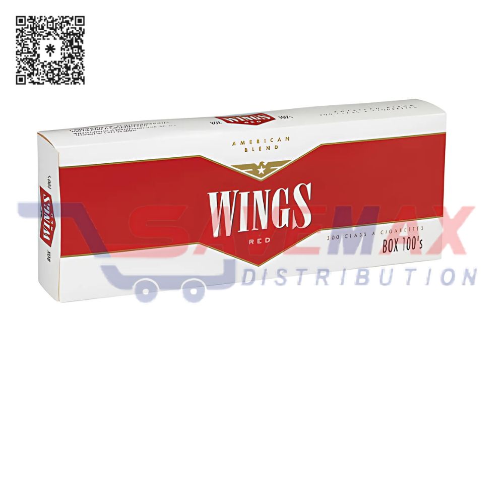 S01370 WINGS RED 100S BX FSC 10 PK - Image 1