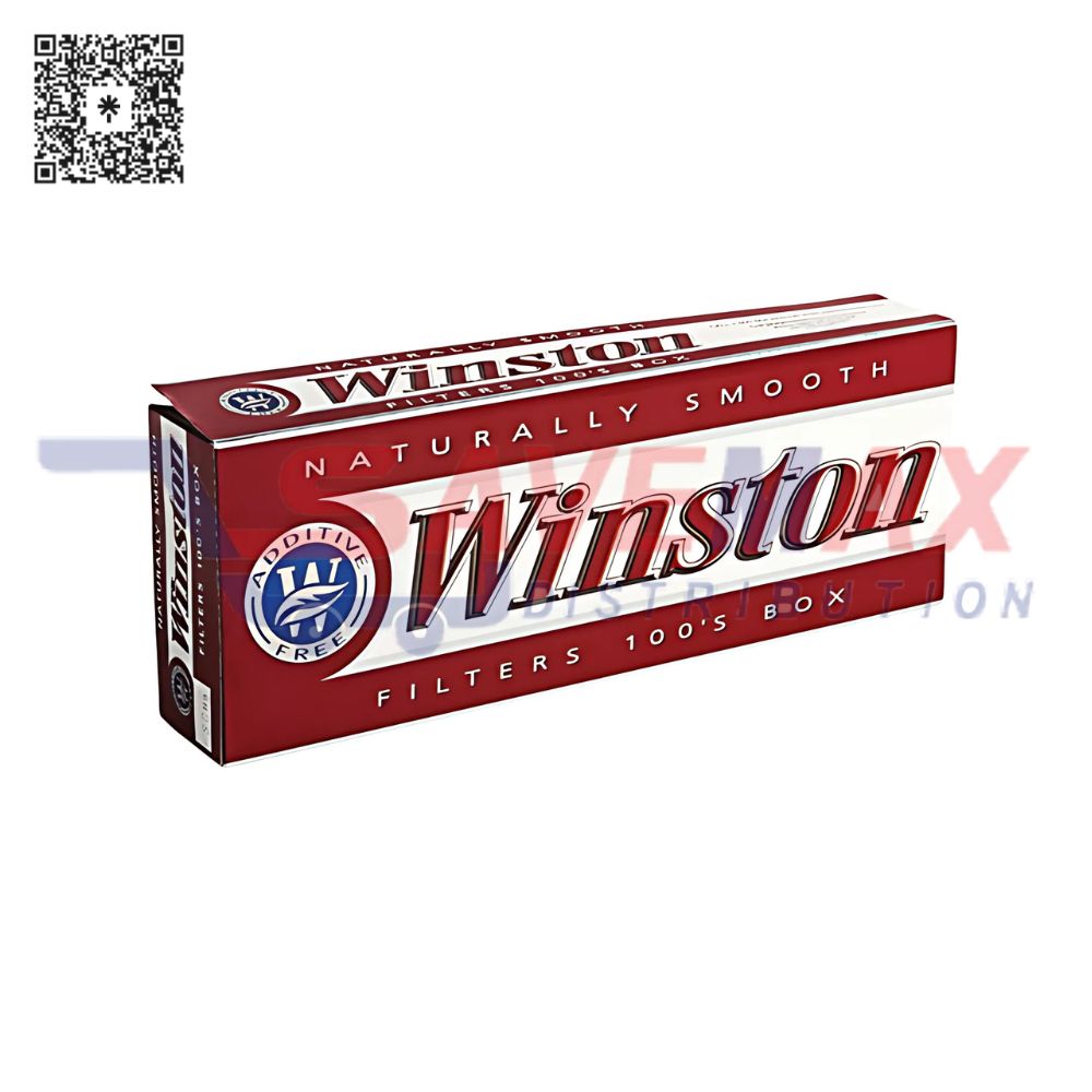 S01376 WINSTON RED 100 BX FSC 10 PK - Image 1
