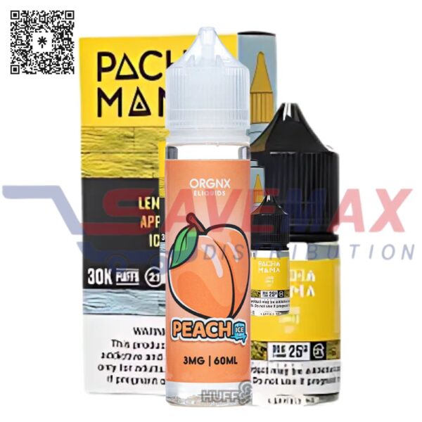 ORGNX PEACH ICED 60ML 3MG