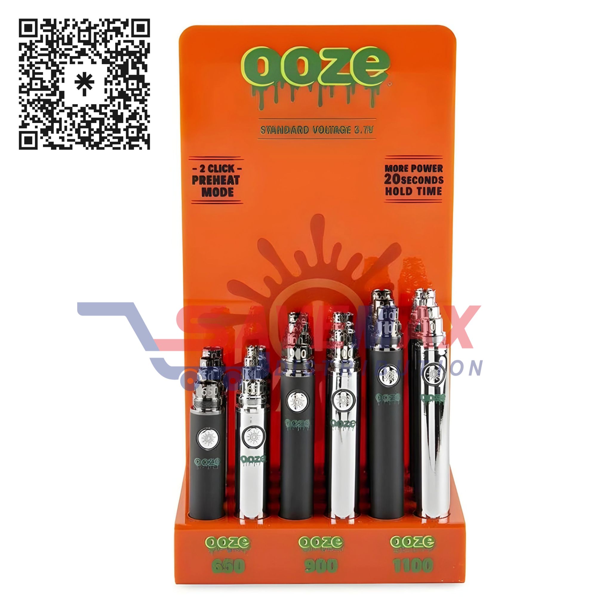 S01414 OOZE STANDARD VOLTAGE 3.7V 24CT DISPLAY - Image 1