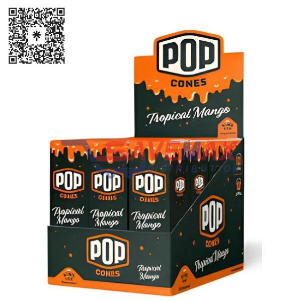 POP CONES TROPICAL MANGO KG 400CT