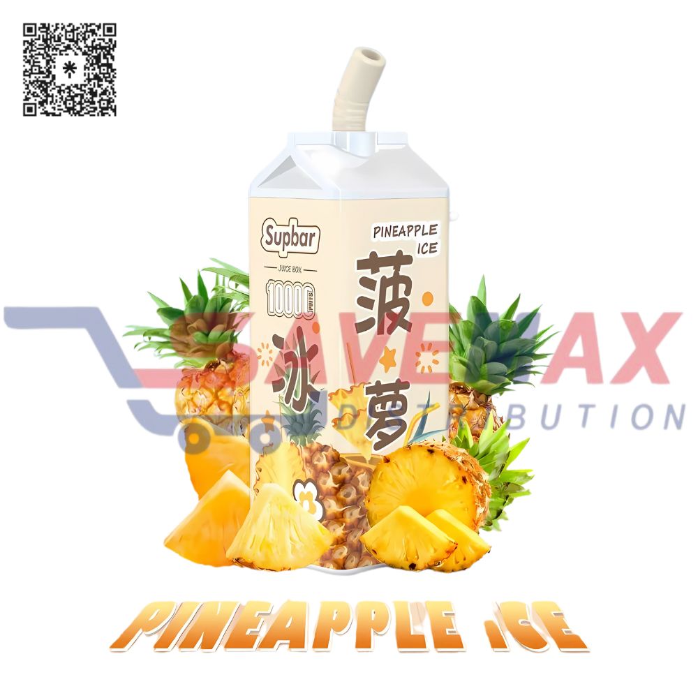 S01446 DOMER BOX PINEAPPLE JUICE 5000 PUFFS 10CT - Image 1