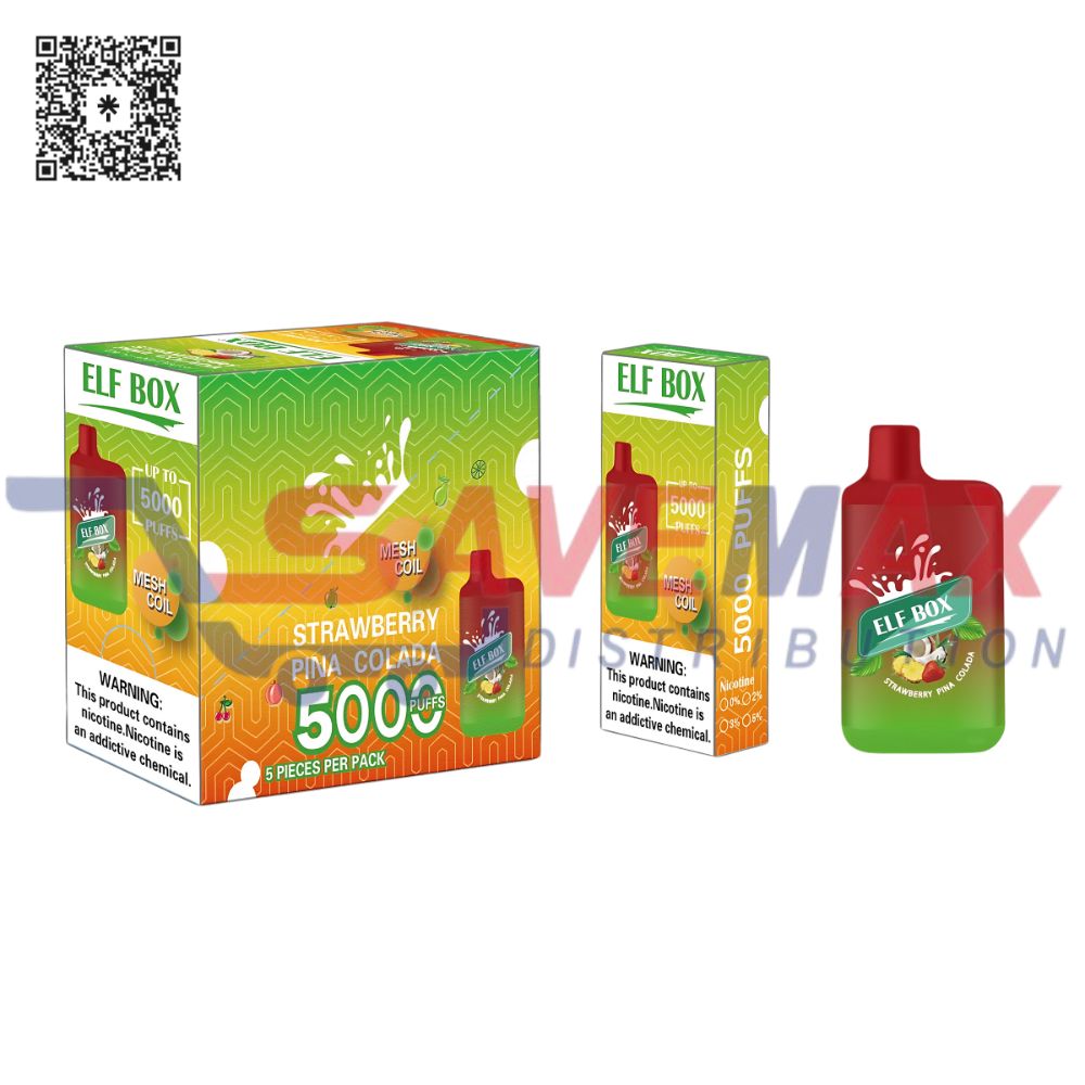 S01449 DOMER BOX MANGO 5000 PUFFS 10CT - Image 1