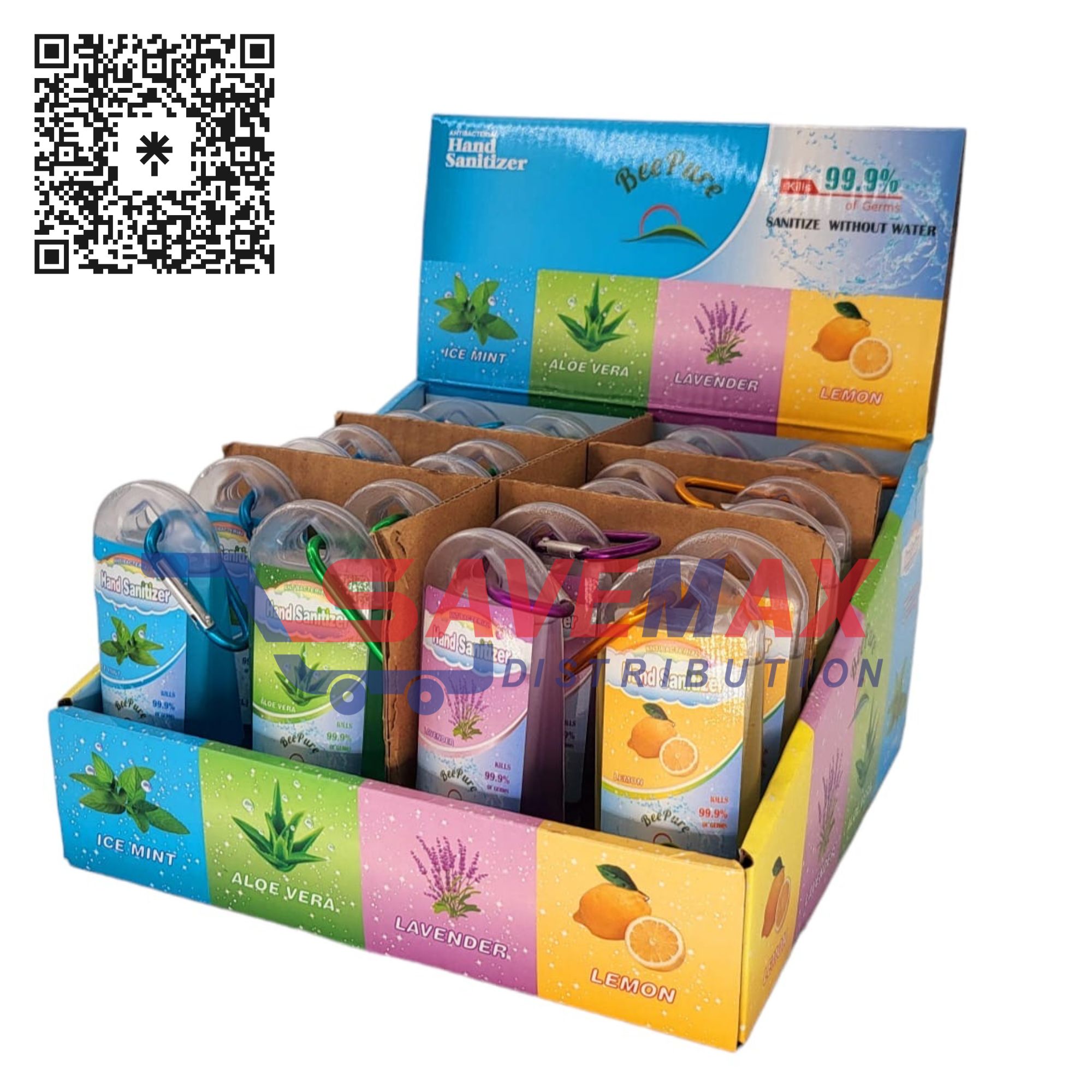 S01507 HAND SANITIZER 24CT DISPLAY - Image 1